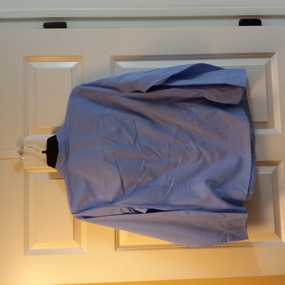 Basic Editions Blue Long-Sleeve Button-Down Shirt Size XL - Picture 2 of 3